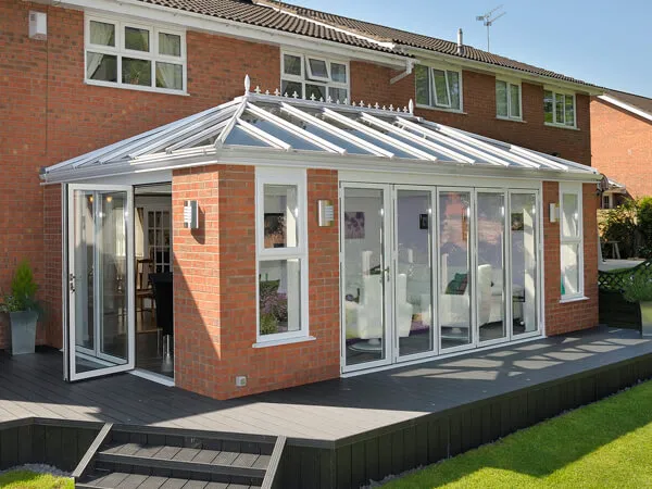 Modern Glass Roof Conservatory