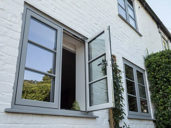 Grey Envisage Flush Windows